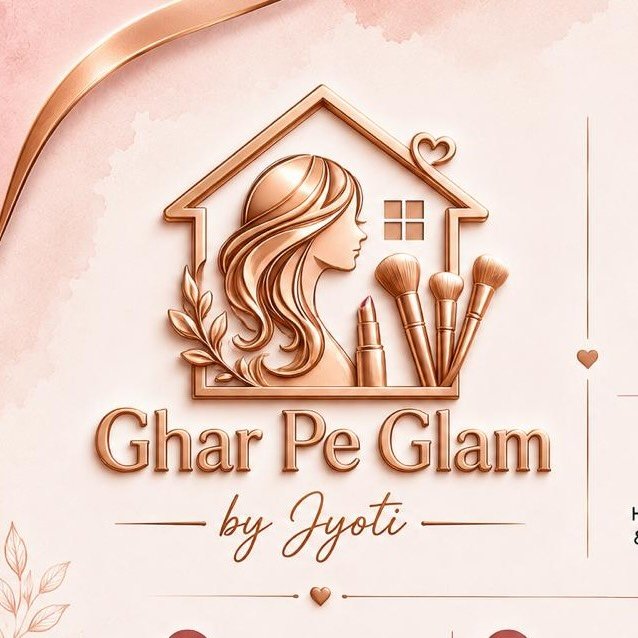 Ghar Pe Glam logo